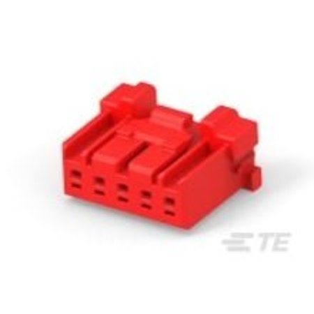 TE CONNECTIVITY GRACE INERTIA CONN 2.5 PLUG HSG 5P RED 1-1747066-5